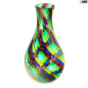 花瓶螺旋安瓿戛納 - Original Glass Murano OMG
