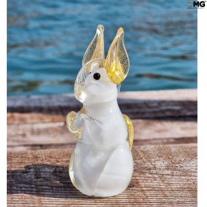 squirrel_white_gold_orginal_murano_glass_omg4