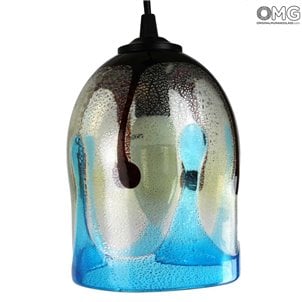 Подвесной светильник Sunrise - светло-голубой - Original Murano