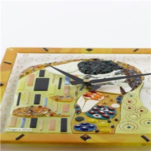 the_kiss_klimt_clock_murano_glass_2
