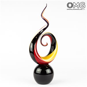 tris_colors_knot_murano_glass_5