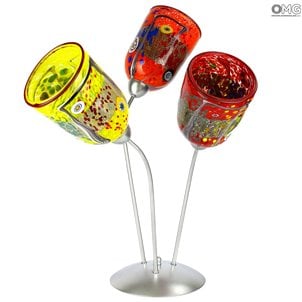 Table Lamp A3 - Tris - Original Murano Glass