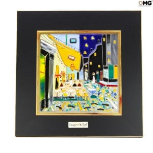 van_gogh_canvas_vetrofusione_paintonglass_original_ Murano_glass_omg