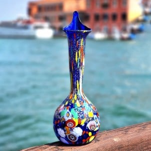 オリジナルムラノグラスの花瓶コレクション-ヴェネツィアで吹き飛ばされた