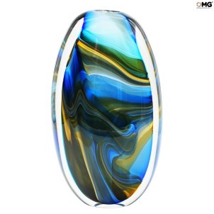Vase Provence -  Deep Blue - Original Murano Glass OMG