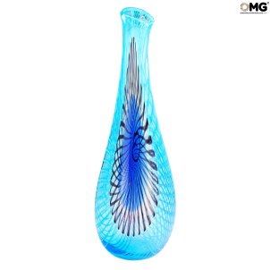 Vase - Eisvogel - Original Murano Glas OMG -