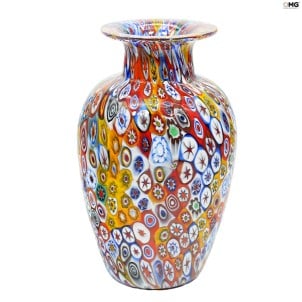 vase_murrine_mix_multicolor_original_ Murano_glass_omg