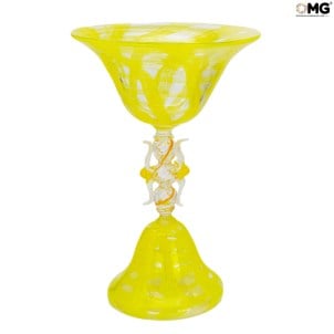 Regal Narcissus Cup - 黃色 - Original Murano Glass OMG