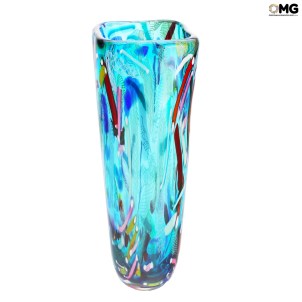 Vaso Cezanne - Multicolor - Vidro Murano Original OMG Vaso Cezanne - Multicolor - Vidro Murano Original OMG