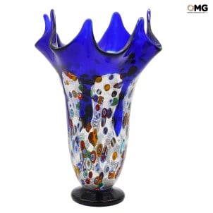 Vase_peak_blue_original_murano_glass_venetian_omg