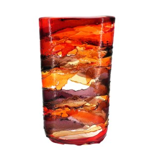 vase_vesuvio_sbruffi_red_lava_original_murano_glass_omg