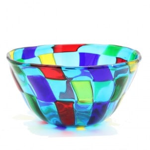 Mesa central Fruit Bowl Dappled Cannes - Original Glass Murano OMG