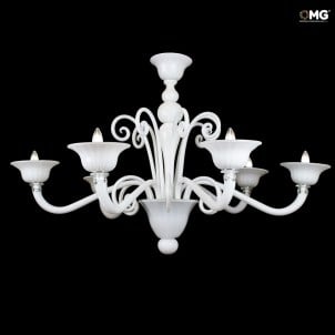 威尼斯式枝形吊燈卡普里島 - 自由 - 穆拉諾玻璃 - 6 盞燈