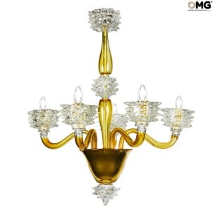 venetian_chandelier_chanel_gold_original_ Murano_glass_omg