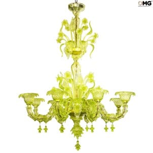 威尼斯人_枝形吊燈_石灰_rezzonico_original_murano_glass_omg