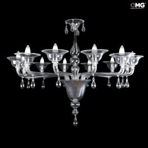威尼斯式枝形吊燈 Cristallo - Drop - Original Murano Glass