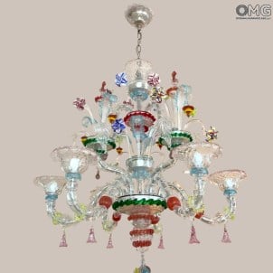 威尼斯人_枝形吊燈_murano_glass_rezzonico_omg_rosso4