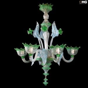 Venezianischer Kronleuchter - Brenta - Original Muranoglas