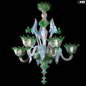 威尼斯人_枝形吊燈_opalino_original_murano_glass_omg