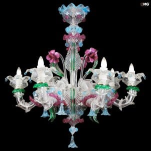 Венецианская люстра Rezzonico - Dalia - муранское стекло