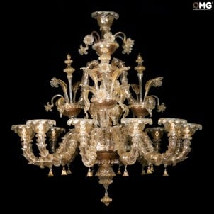 venetian_chandelier_rezzonico_gold_original_ Murano_glass_omg1