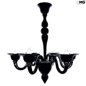 venezian_candelier_stone_black_original_murano_glass_omg