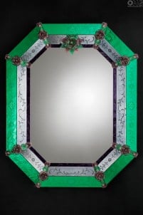 venetian_mirror_ Murano_glass_omg_original_green_1234
