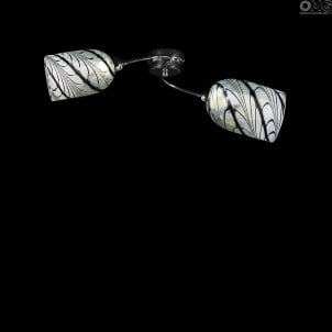 wall_bracket_lamp_original_venetian_glass_omg_2lights_twister_cromo