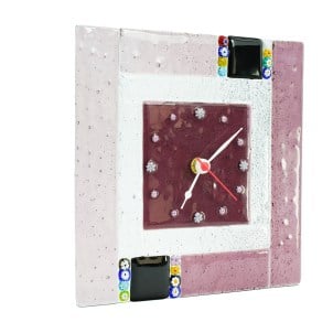 wall_clock_pink_original_murano_glass_omg1