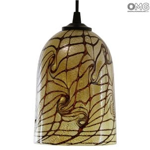 Lampe à Suspension Web - Sable - Original Murano