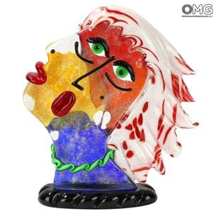 white_red_hair_ciuffo_murano_glass_1