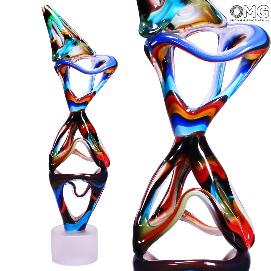 Stranger Thing Abstract Murano Glass Sculpture