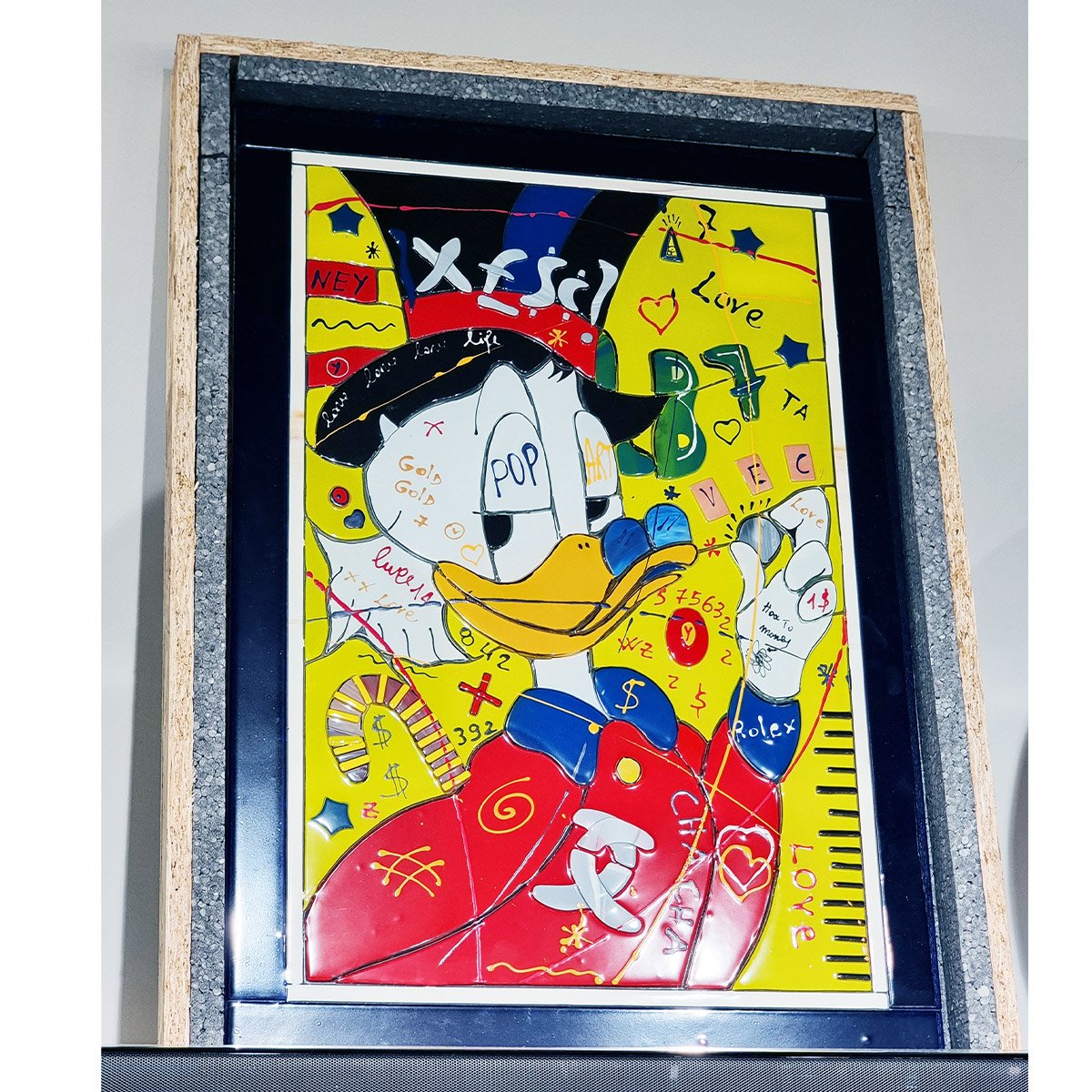 Uncle Scrooge - Exclusive tribute - Original - Murano