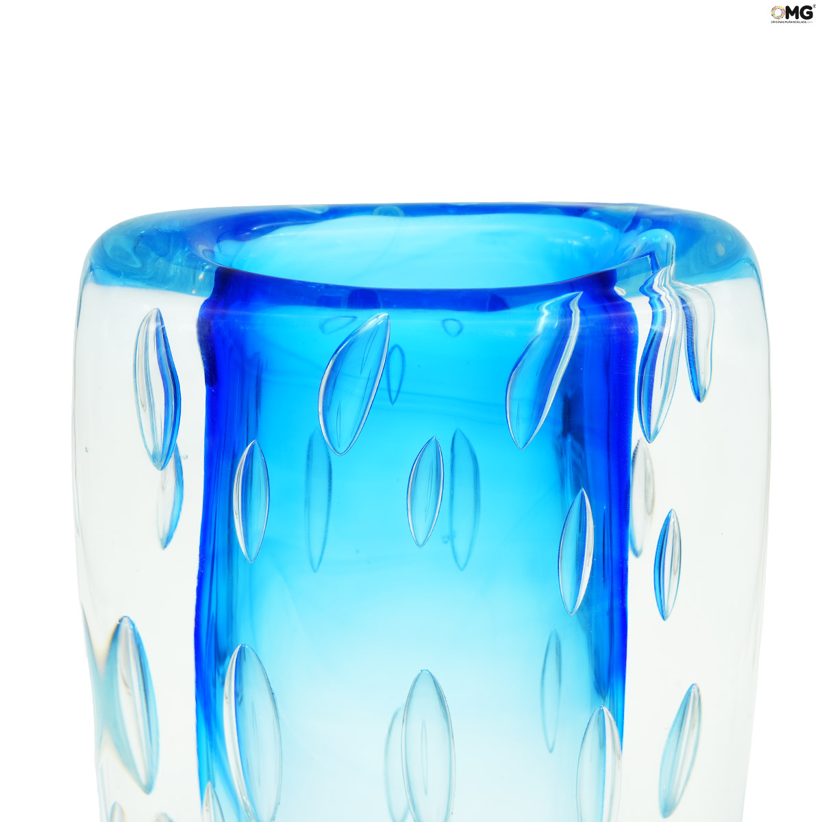 MURANO GLASS vintage 花瓶 blumo 購入 ハンドメイド・手芸