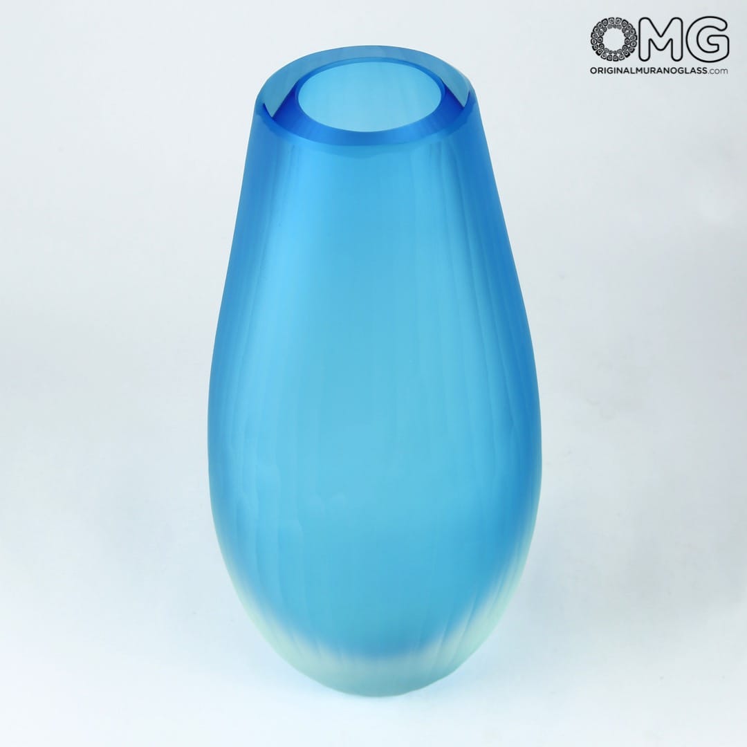Zen Vase - Light Blue - Original Murano Glass OMG1080 x 1080