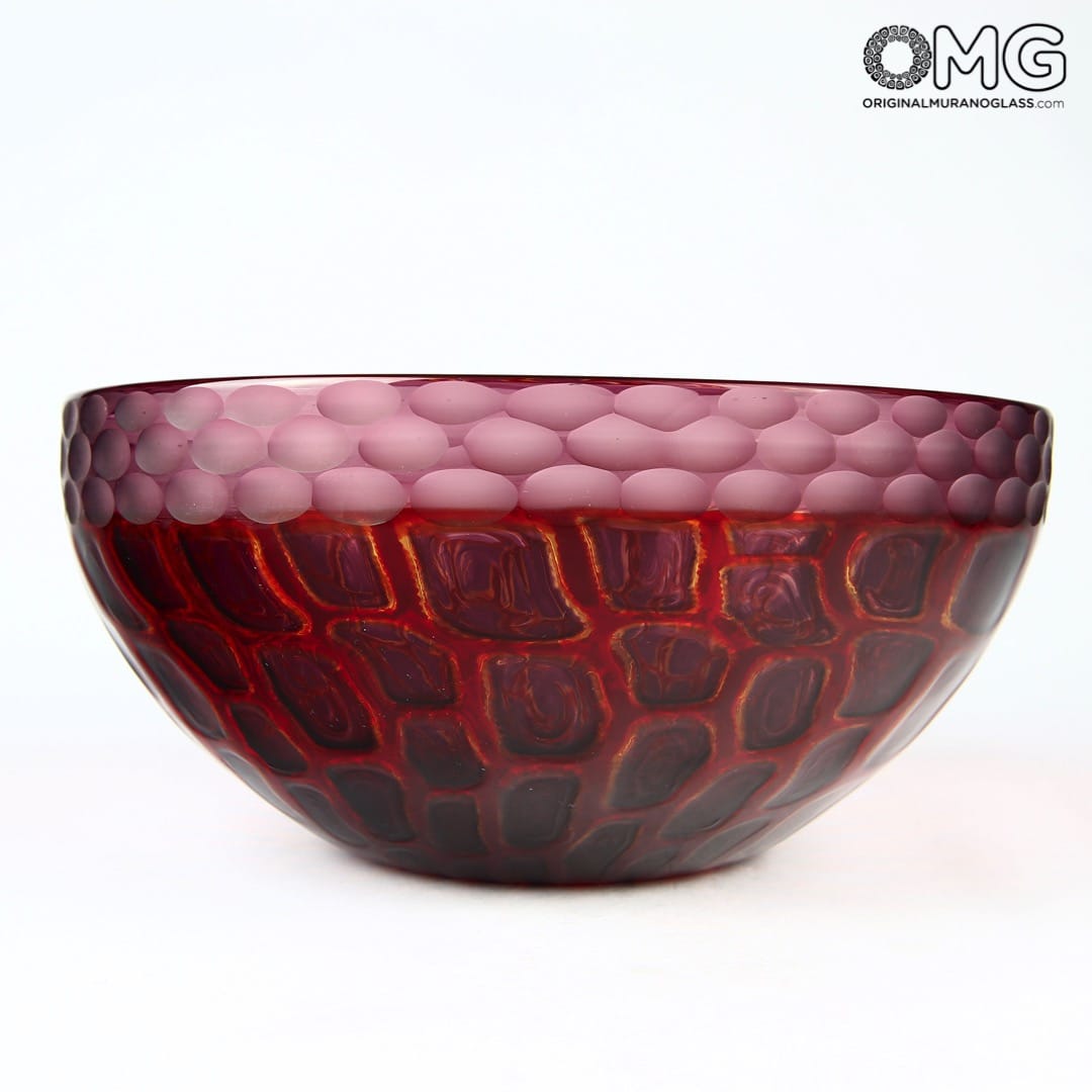Glass Centerpiece Bowls : Bowl centerpiece vase dalla valentina original murano