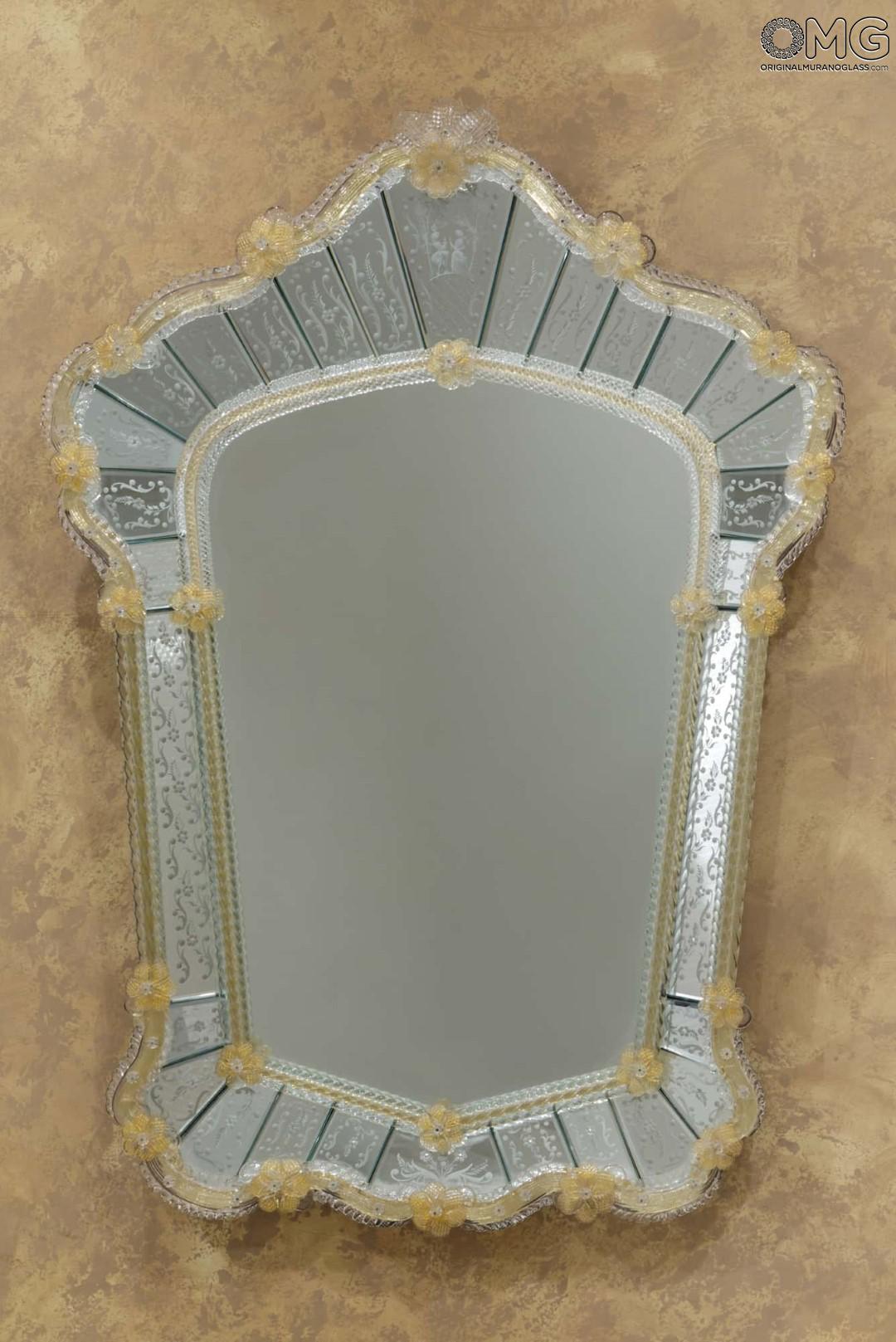 Venetian Glass Mirrors Australia Designs Venexiana El Conte Wall Venetian Mirror Murano Glass And Gold