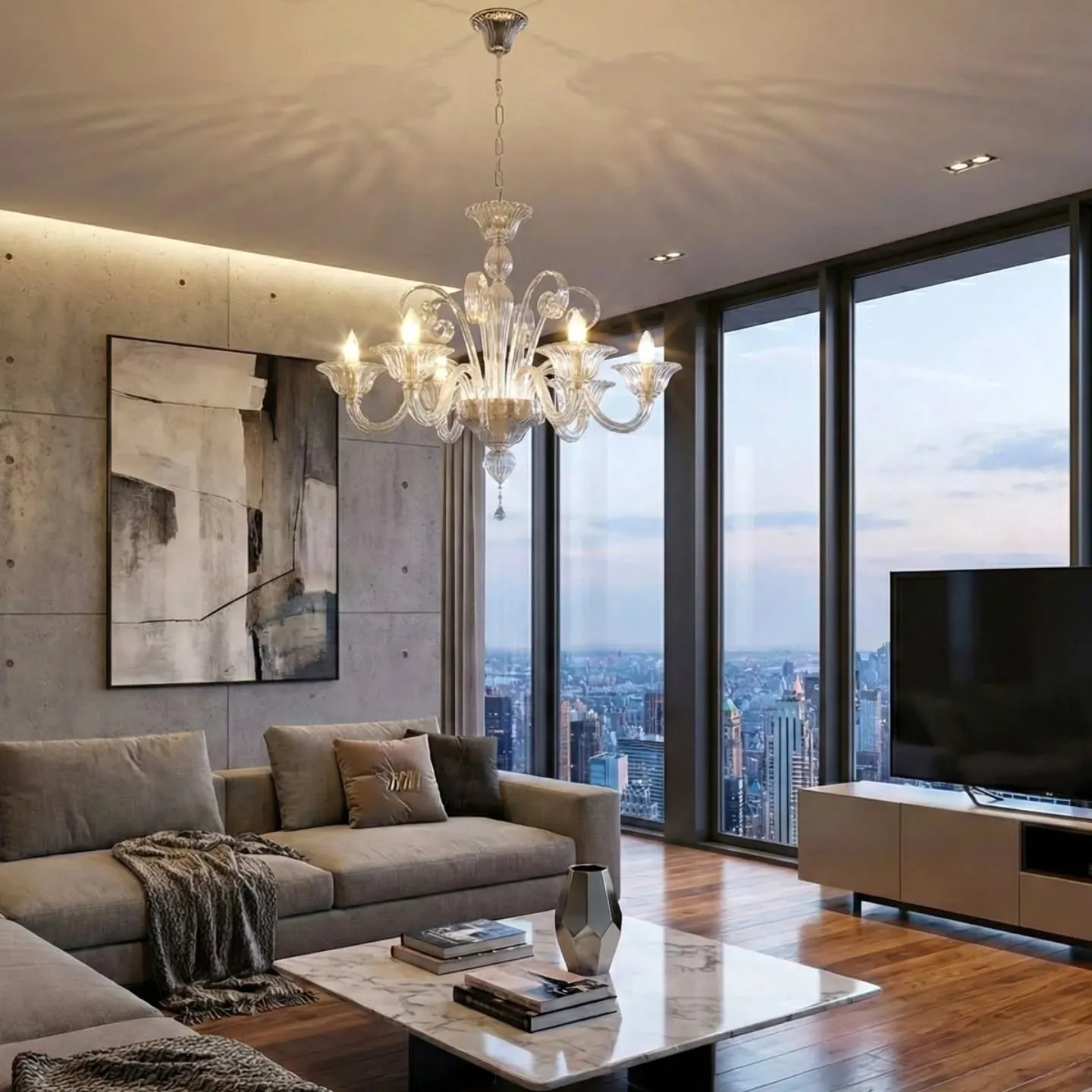 Come scegliere un lampadario di Murano per il tuo ambiente?