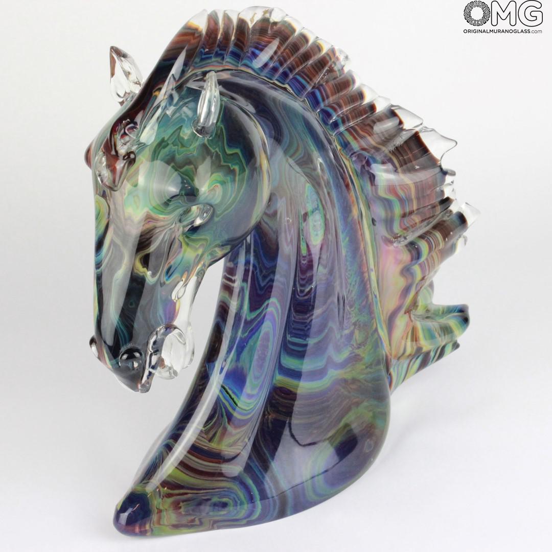 彫刻と置物 - アートガラスのオブジェクト - さまざまなコレクション 
