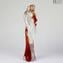 Sculpture Lovers - OneLove - décoration orange -.Original Murano Glass OMG