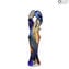 Lovers Sculpture - OneLove - Blue orange decoration