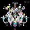 Venetian Chandelier Fiorito - Rezzonico - Original Murano Glass