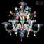 Venetian Chandelier Fiorito - Rezzonico - Original Murano Glass