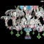 Venetian Chandelier Vandelia - Rezzonico - Murano Glass