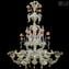 Venetian Chandelier Fiorentina - Rezzonico - Murano Glass - 6 燈