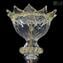 Venetian Chandelier Elegante - Amber - Murano Glass