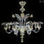 Venetian Chandelier Elegante - Amber - Murano Glass