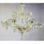 Lustre Venetian Gemma Gold - Classique - Vidro Murano