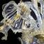 Venetian Chandelier Gemma Gold - Classique - Murano Glass