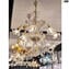 Lustre Venetian Gemma Gold - Classique - Vidro Murano